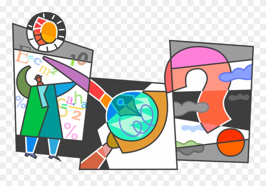 Vector Illustration Of Investigation And Research Magnifying - Westfield Cars Clipart