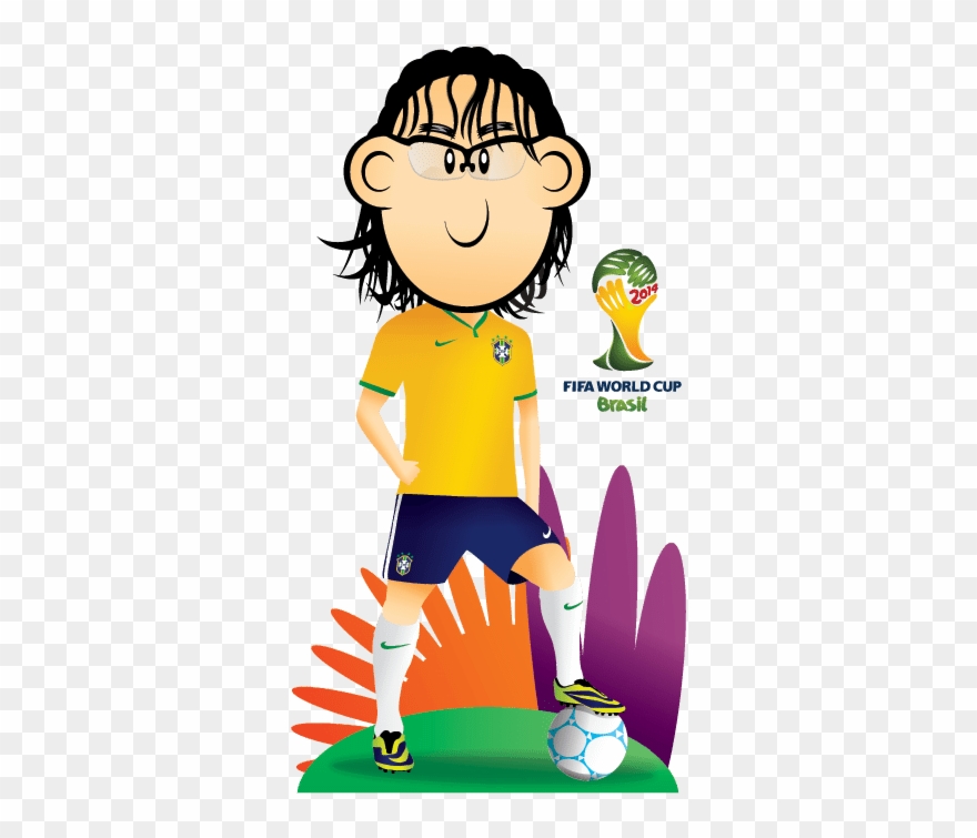 Bernie In Brazil Uniform - Fifa World Cup 2014 Clipart