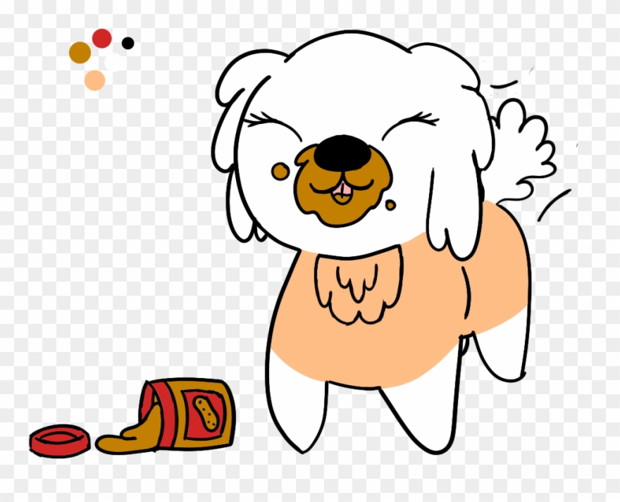 This Is My Shih Tzu/pekingese Dog Sweet Pea Artwork - Cartoon Clipart