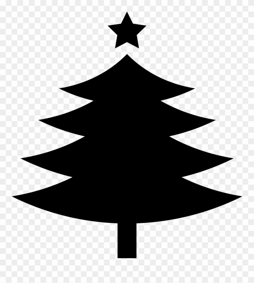 916 X 980 0 - Christmas Tree Star Svg Clipart