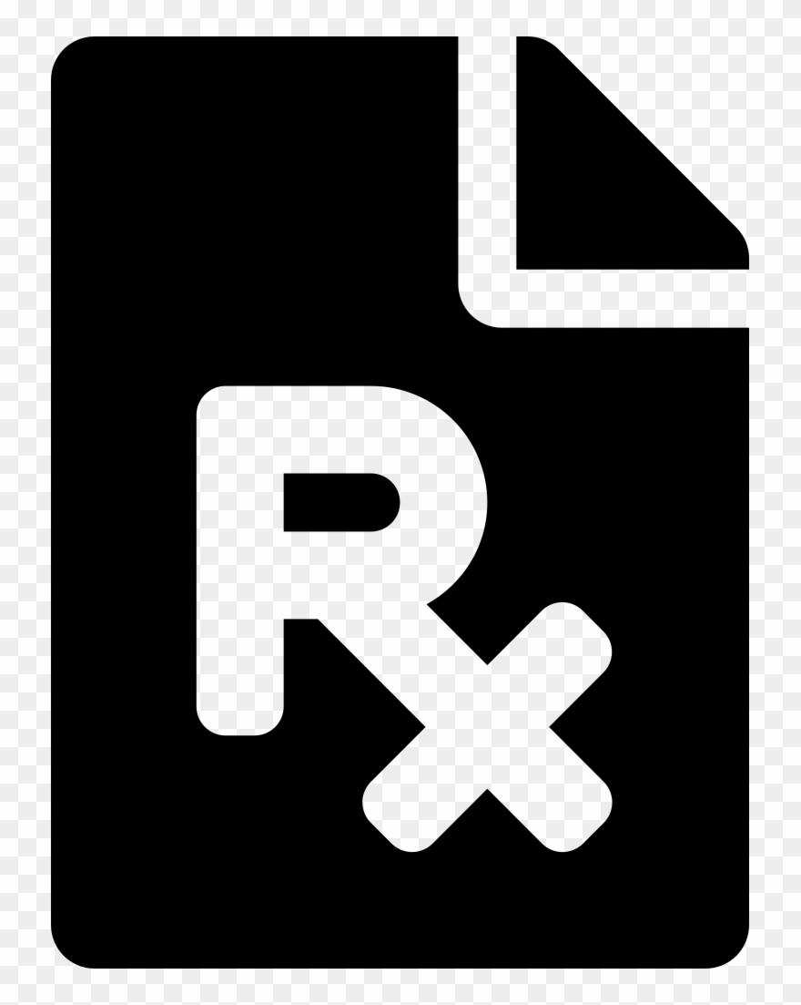 Font Awesome 5 Solid File-prescription Clipart