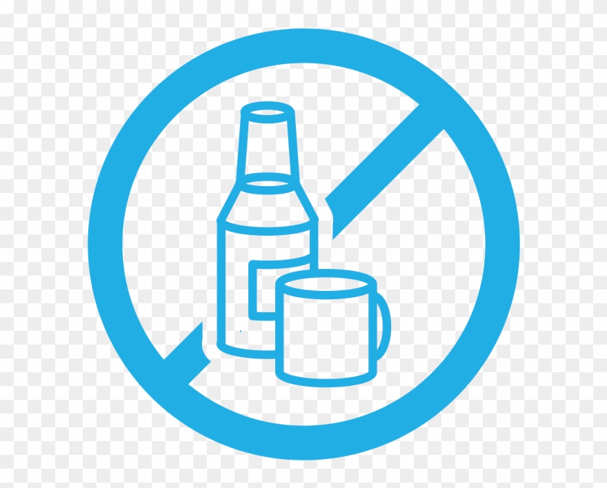 No Coffer Or Alcohol Icon Clipart
