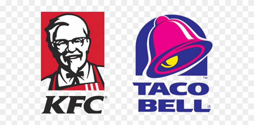 Kfc / Taco Bell Logo - Logos Of Mnc Company Clipart