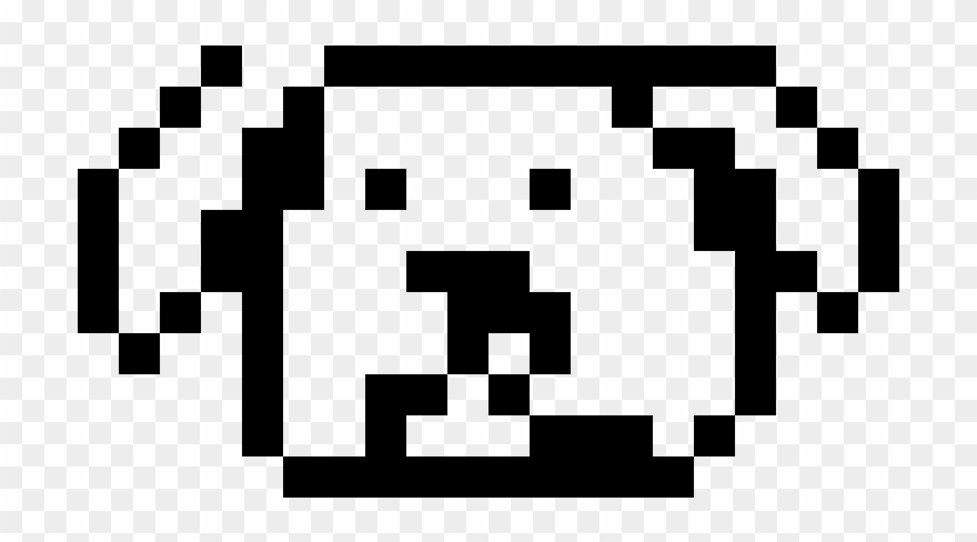 Dog Face - Рисовать По Клеточкам Смайлика Clipart