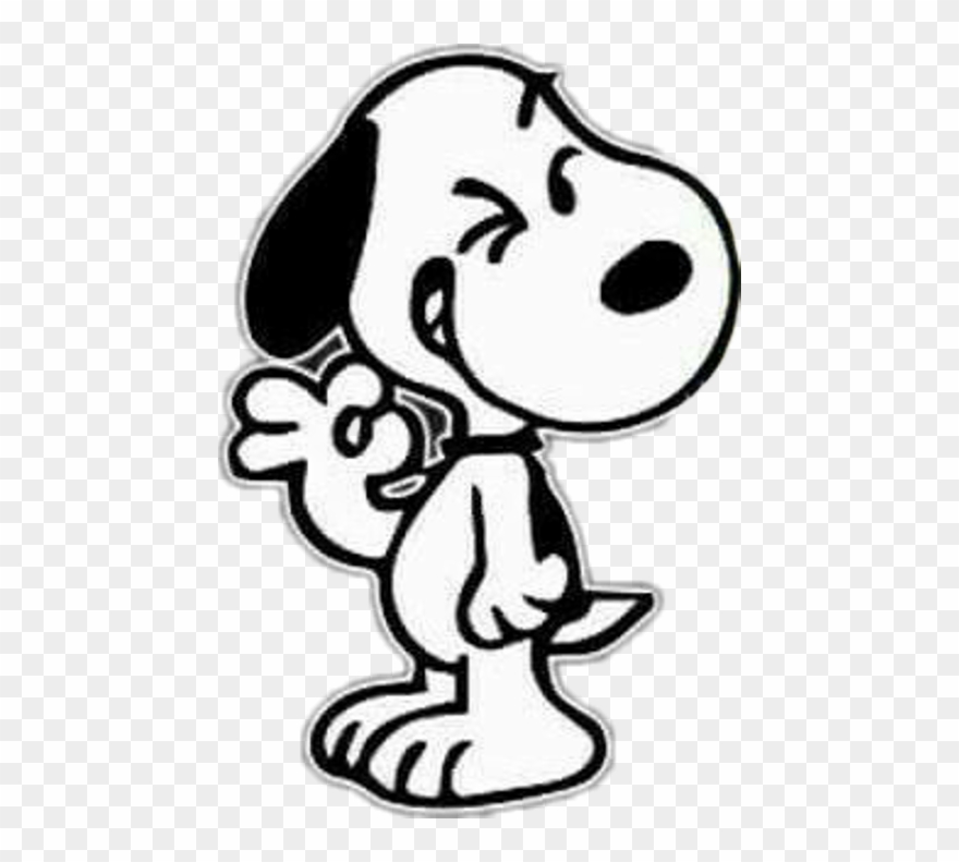 Snoopy Okay Clipart