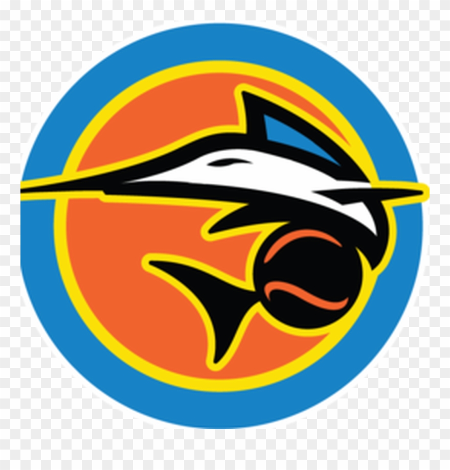 Miami Marlins Baseball Clipart - Circle - Png Download