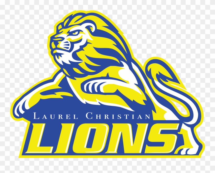 Laurel Christian - Largo Lions Football Clipart