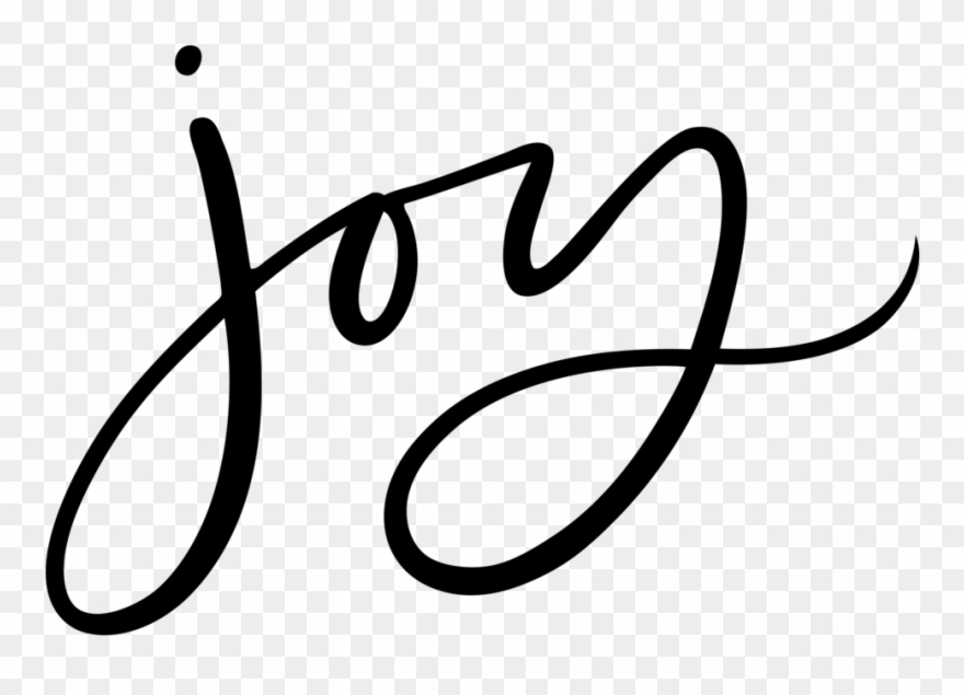 The Word Joy Clipart - Png Download