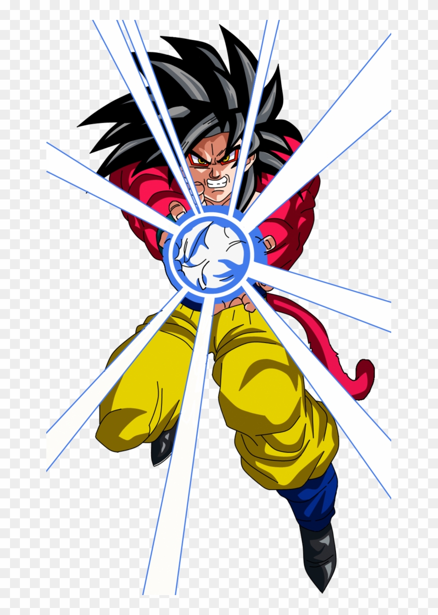 Goku Kamehameha Png - Gogeta Big Bang Kamehameha X100 Png Clipart