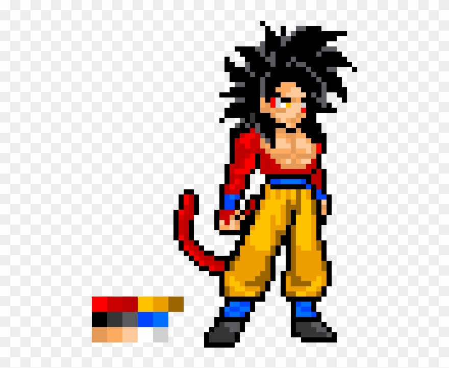 Super Saiyan 4 Goku - Goku Clipart