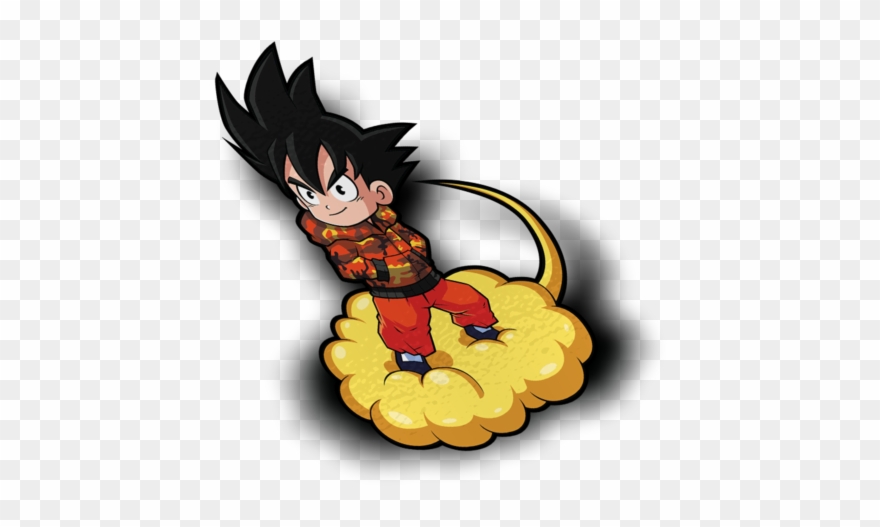 Hypebeast Goku Sticker - Cartoon Clipart