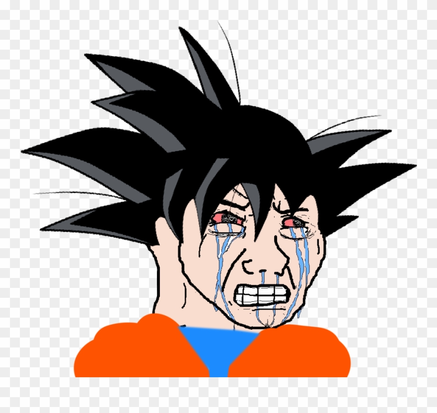 155kib, 990x862, Goku - Goku Hair Transparent Background Clipart