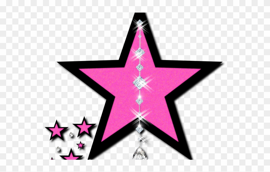 Falling Stars Clipart Twinkle Star - Star Gif Png Transparent Png