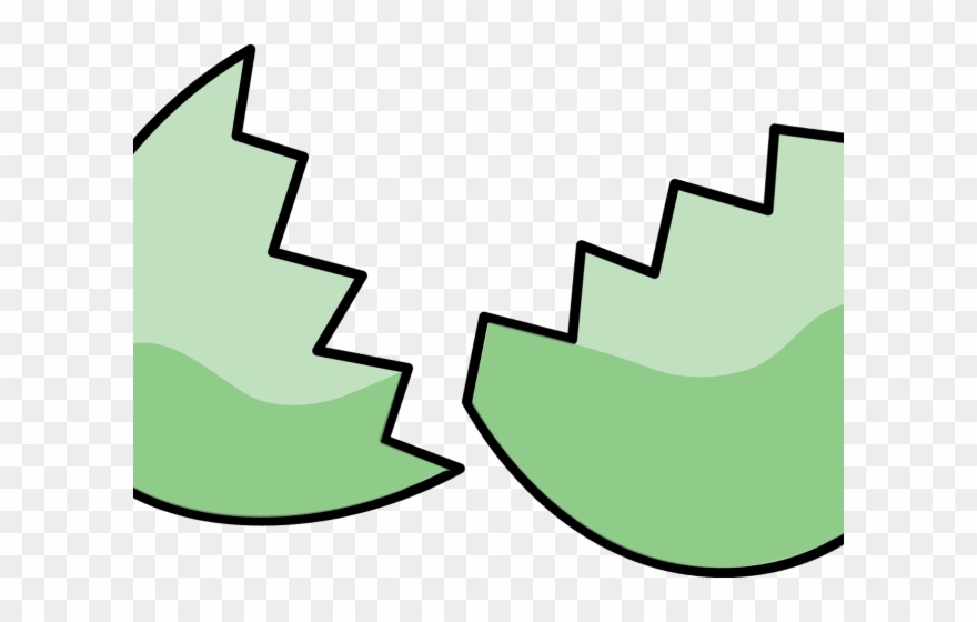 Simple Clipart Easter Egg - Easter Egg In Half - Png Download