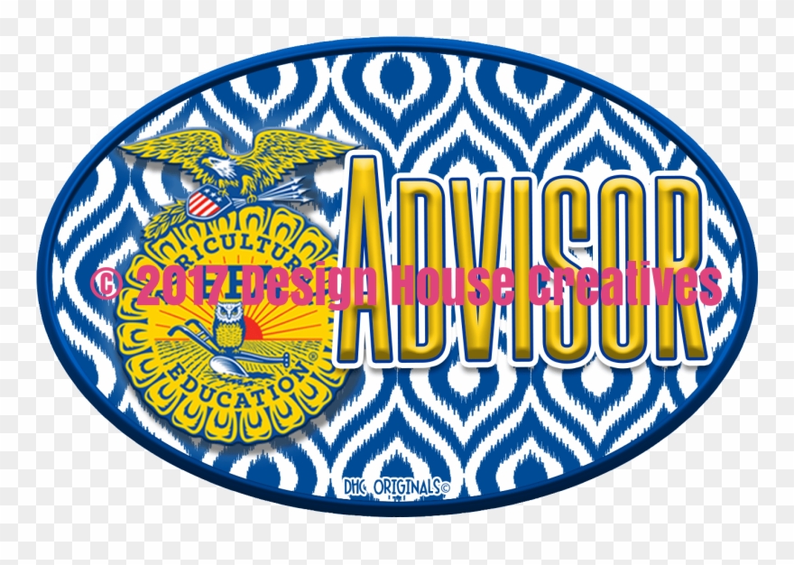 Officially Licensed Ffa™ Peacock Decal - Pattern Clipart