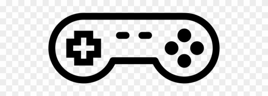 Controller Clipart Transparent Background - White Game Controller Clip Art - Png Download
