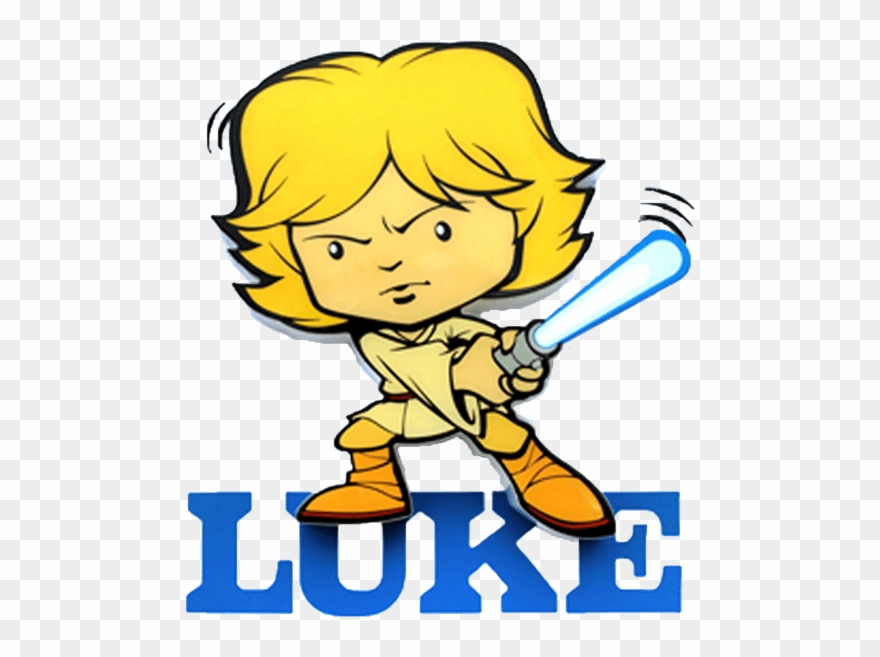 Star Wars Luke Clipart - Star Wars Mini - Png Download