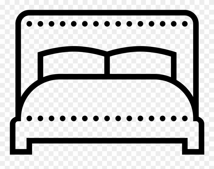 Bed Icon Png - Free Mattress Icon Clipart