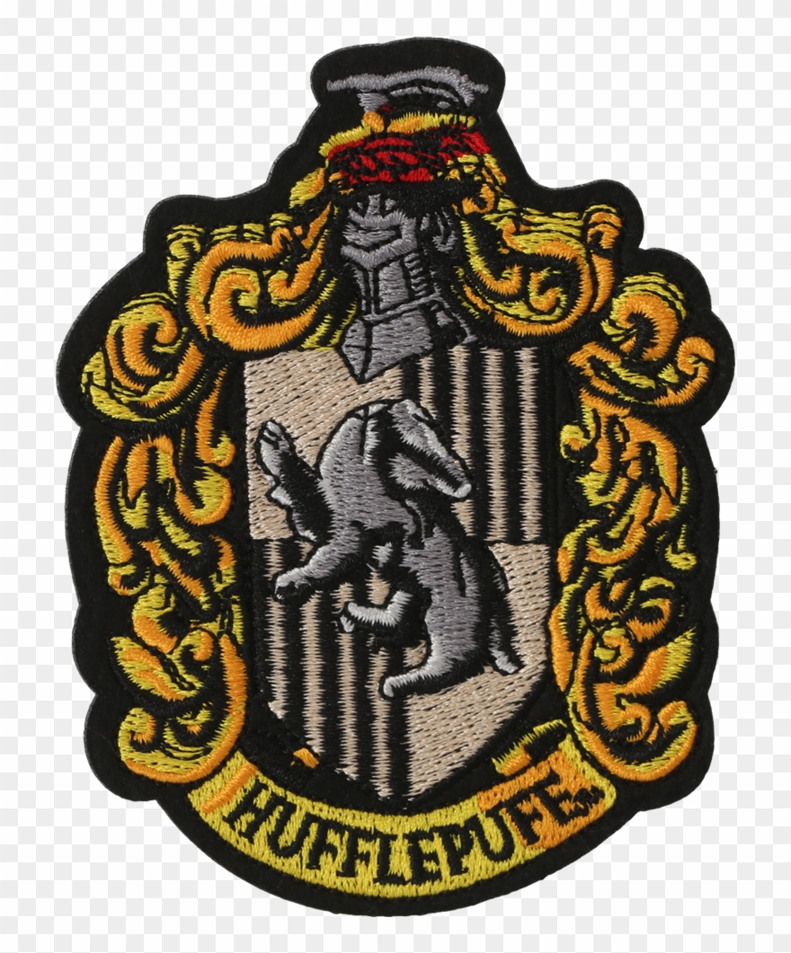 Hufflepuff Crest Embroidered Patch001 V=1533024501 - Hufflepuff Crest Png Clipart