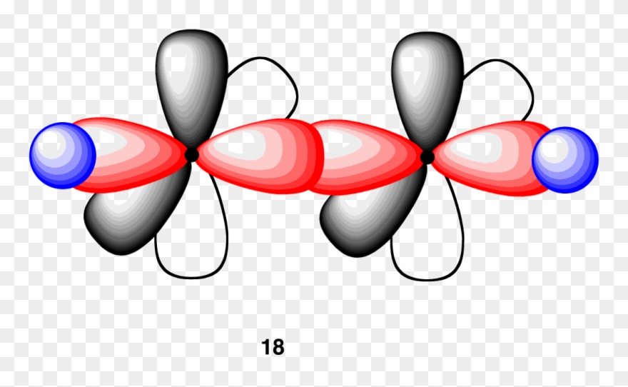 Sp Hybridization In Ethyne Clipart