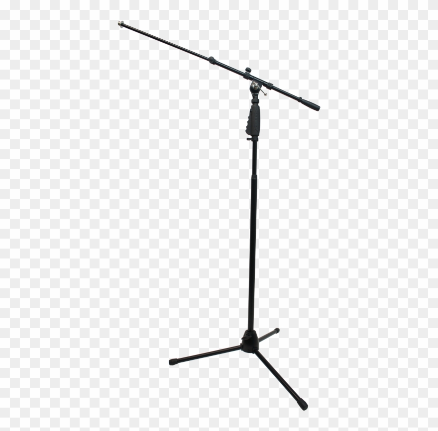 Microphone Stand Transparent Background - Microphone Standard Clipart