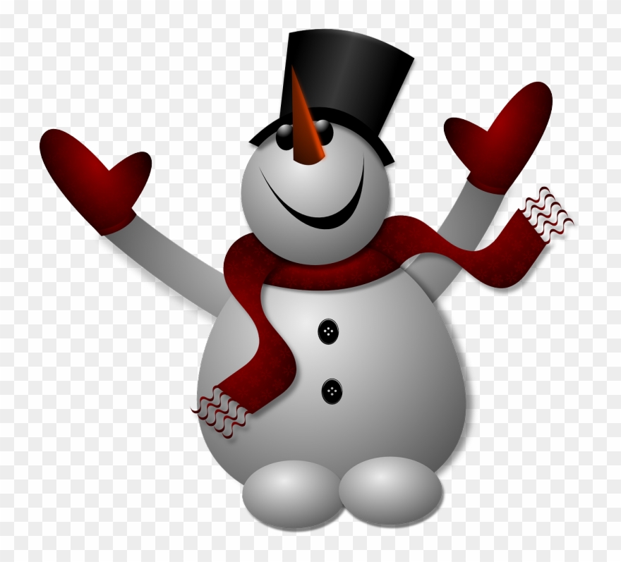Snowman 160868 1280 - Moving Picture Of A Snowman Clipart