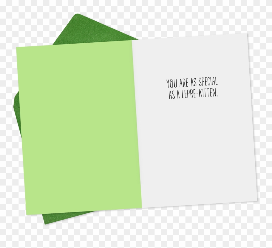 Green Leprechaun Cat Funny St - Paper Clipart