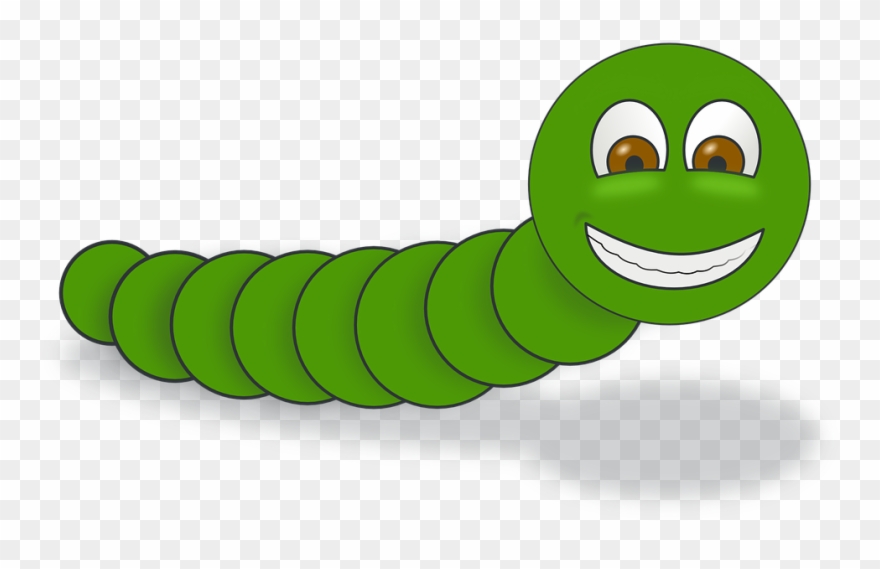 The Very Hungry Caterpillar - Worm Clip Art - Png Download