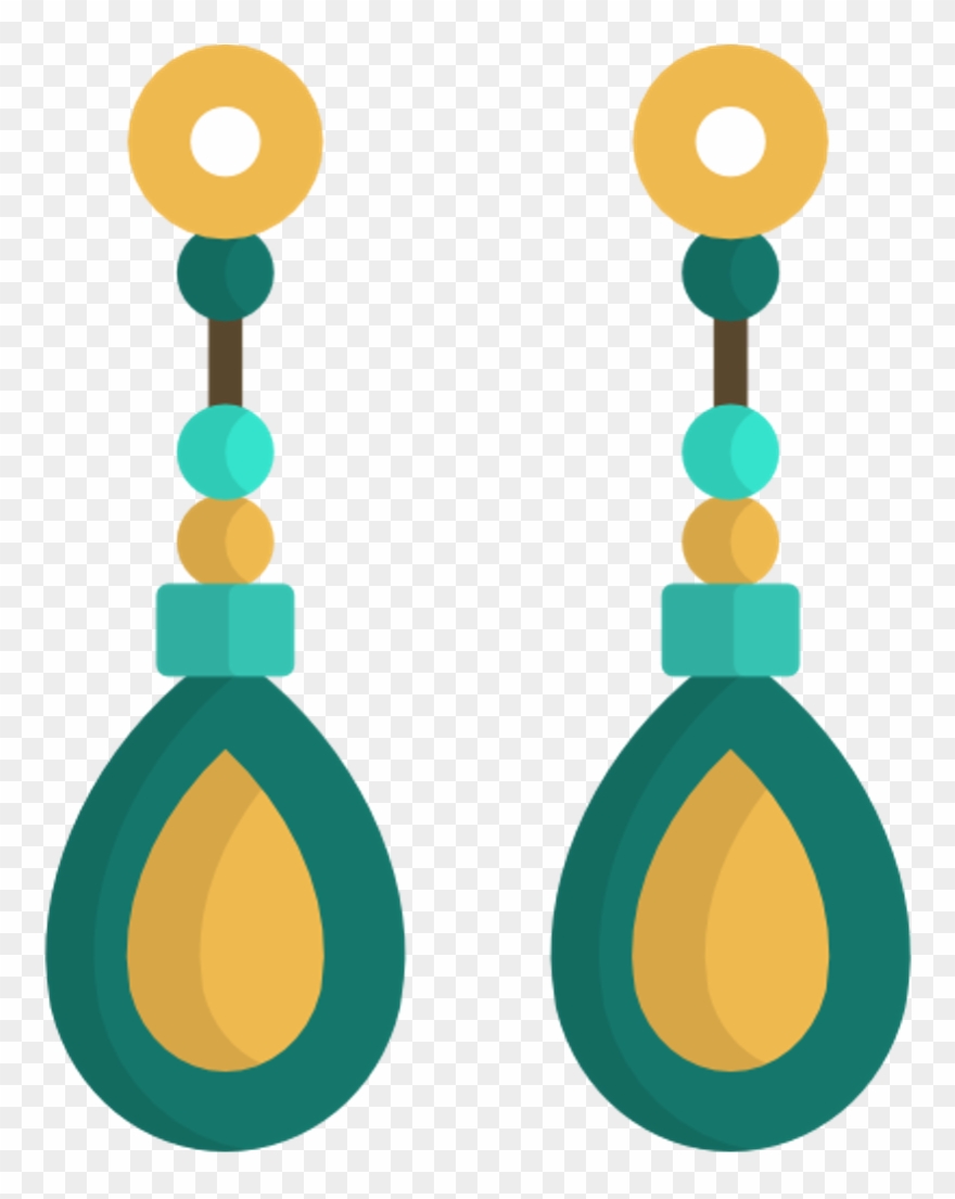 Ftestickers Earrings Earring Freetoedit - Earrings Clipart Png Transparent Png
