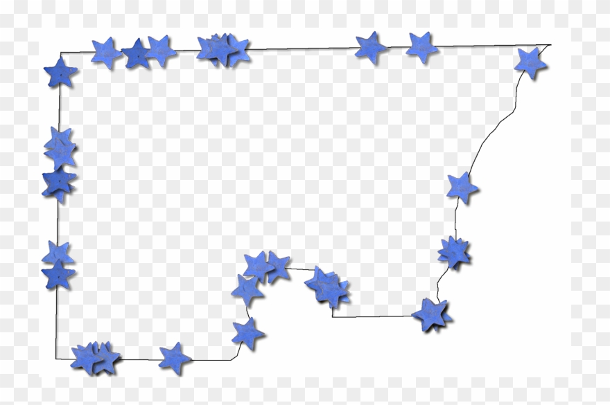 A Map Of Holmes With A Thin Black Outline, Inner Drop Clipart