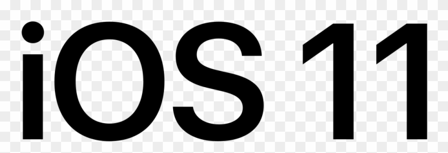 Apple's Ios 11 Operating System - Ios 11 Logo Vector Clipart