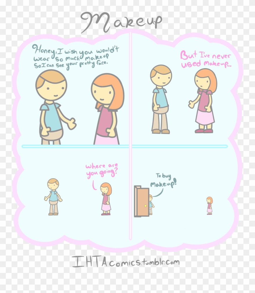 Makeup - Cartoon Clipart
