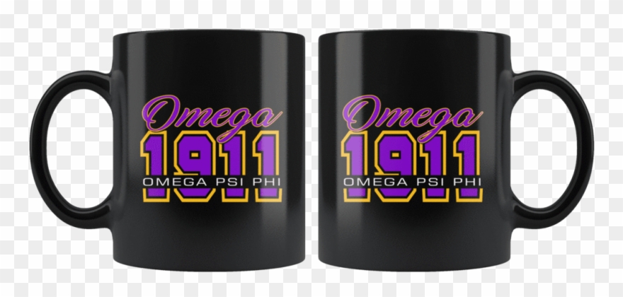 Omega Psi Phi - Mug Clipart