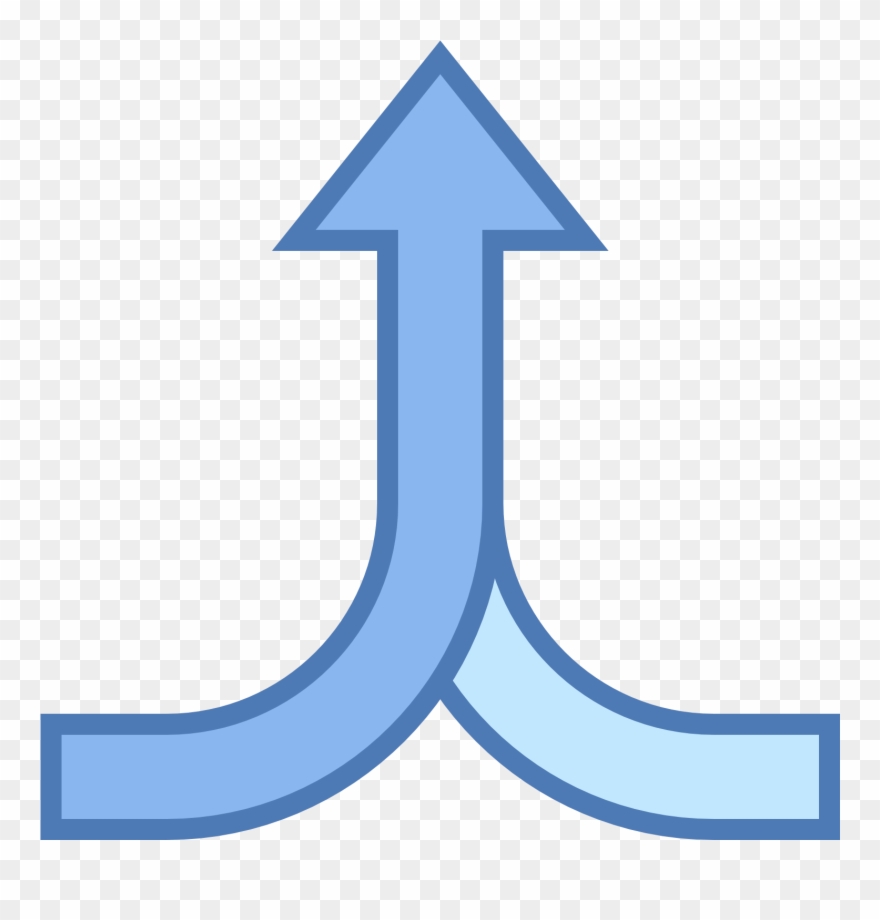 Merge Png - Split Merge Icon Clipart