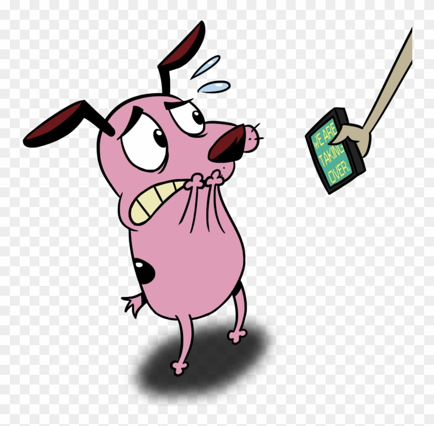 Courage The Cowardly Dog Png , Png Download - Courage The Cowardly Dog Transparent Clipart
