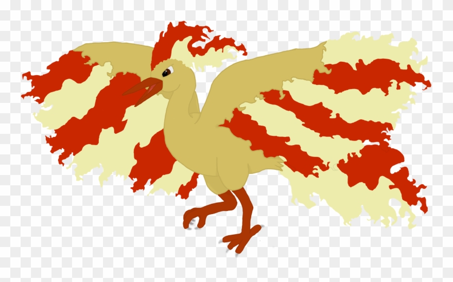Moltres - Rooster Clipart