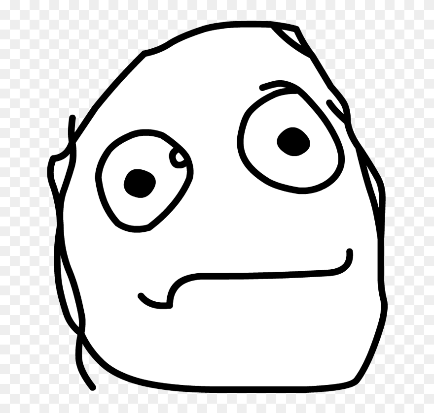 Memes By Zcooger - Derp Face Meme Png Clipart