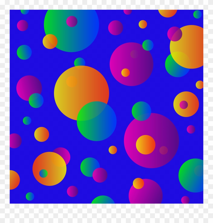 Colorful Circles Clip Art - Png Download