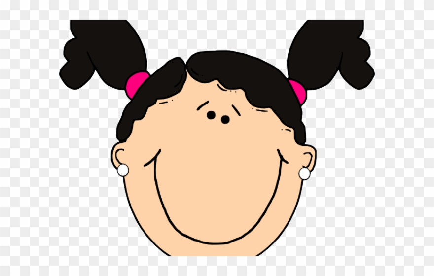 Ponytail Clipart Woman Scientist - Cartoon Red Haired Girl - Png Download