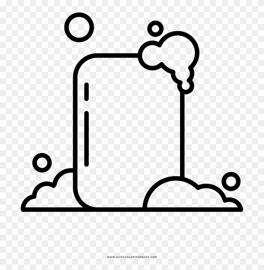 Soap Coloring Page - Bar Of Soap Icon Clipart