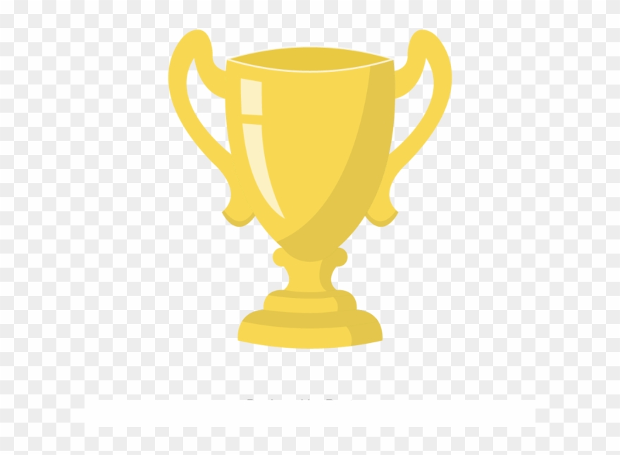Free The Trophy Clipart Online Flat Flat Printable - Trophy - Png Download
