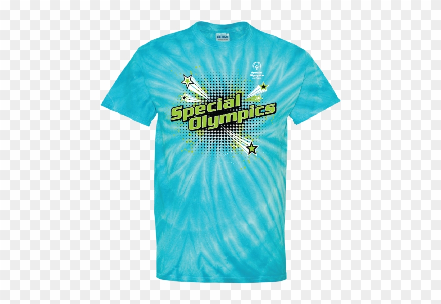 Special Olympics Tie Dye Tee - Little Mermaid Jr T Shirt Clipart