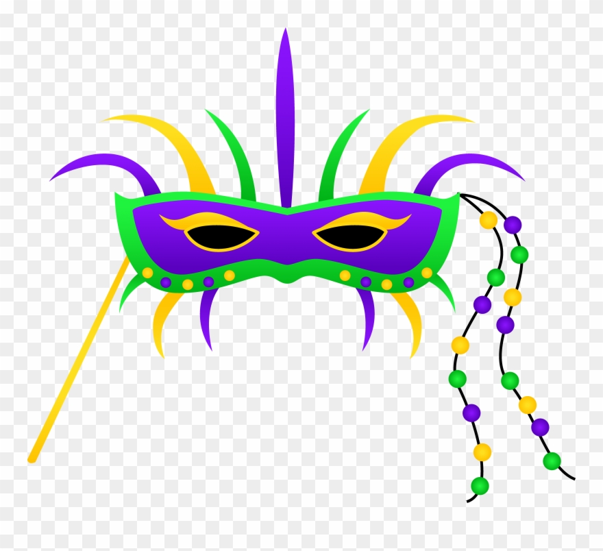 Clipart Of Louisiana, Budgeting And Color Bead - Mardi Gras And Valentine's Day - Png Download