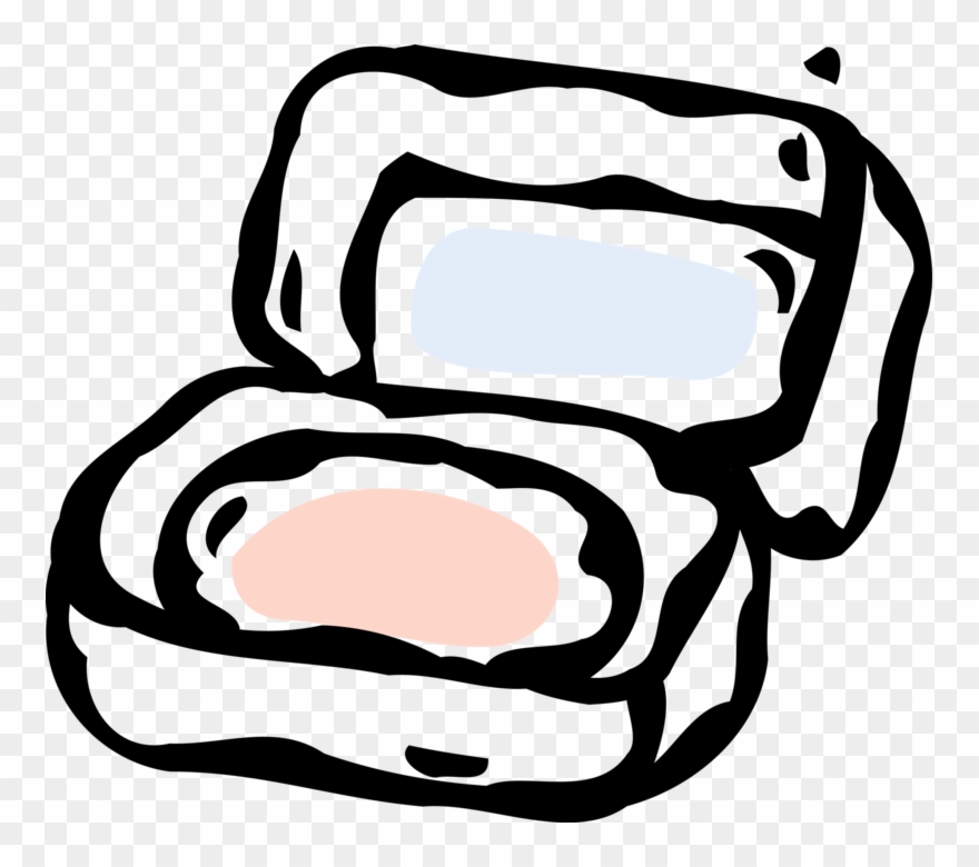 Vector Illustration Of Bar Of Bathroom Hand Soap Clipart