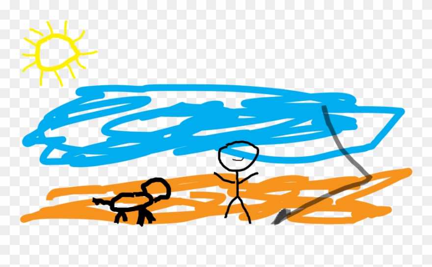 Once There Was A Dog Clipart