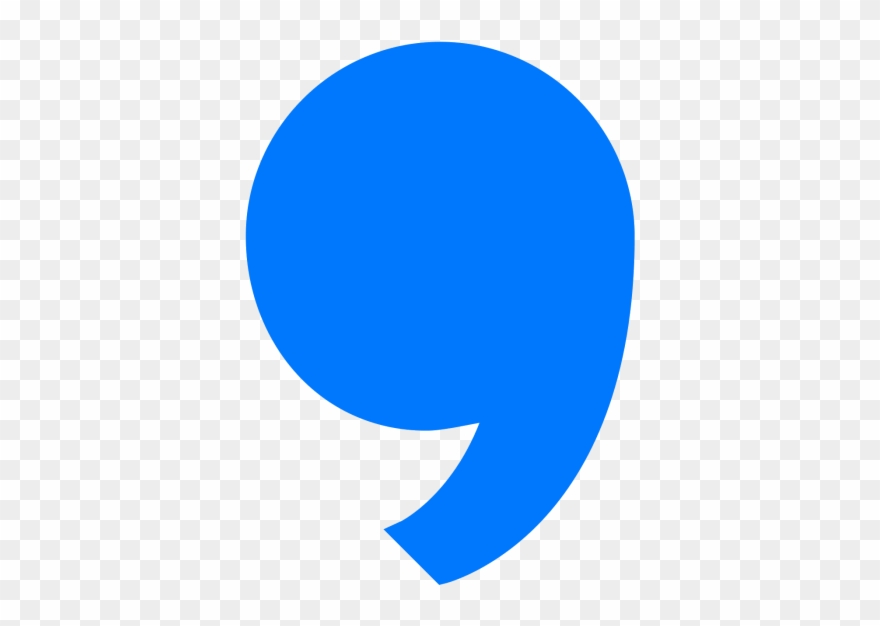 Comma Png Transparent Picture - Circle Clipart