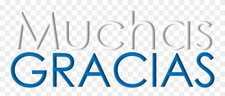 Imagen Muchas Gracias Clipart
