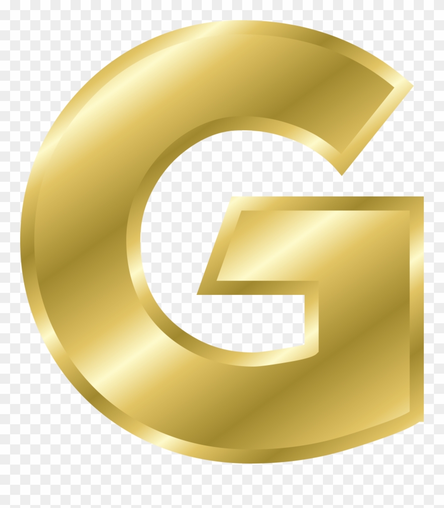 Gold Letter G Png Clipart