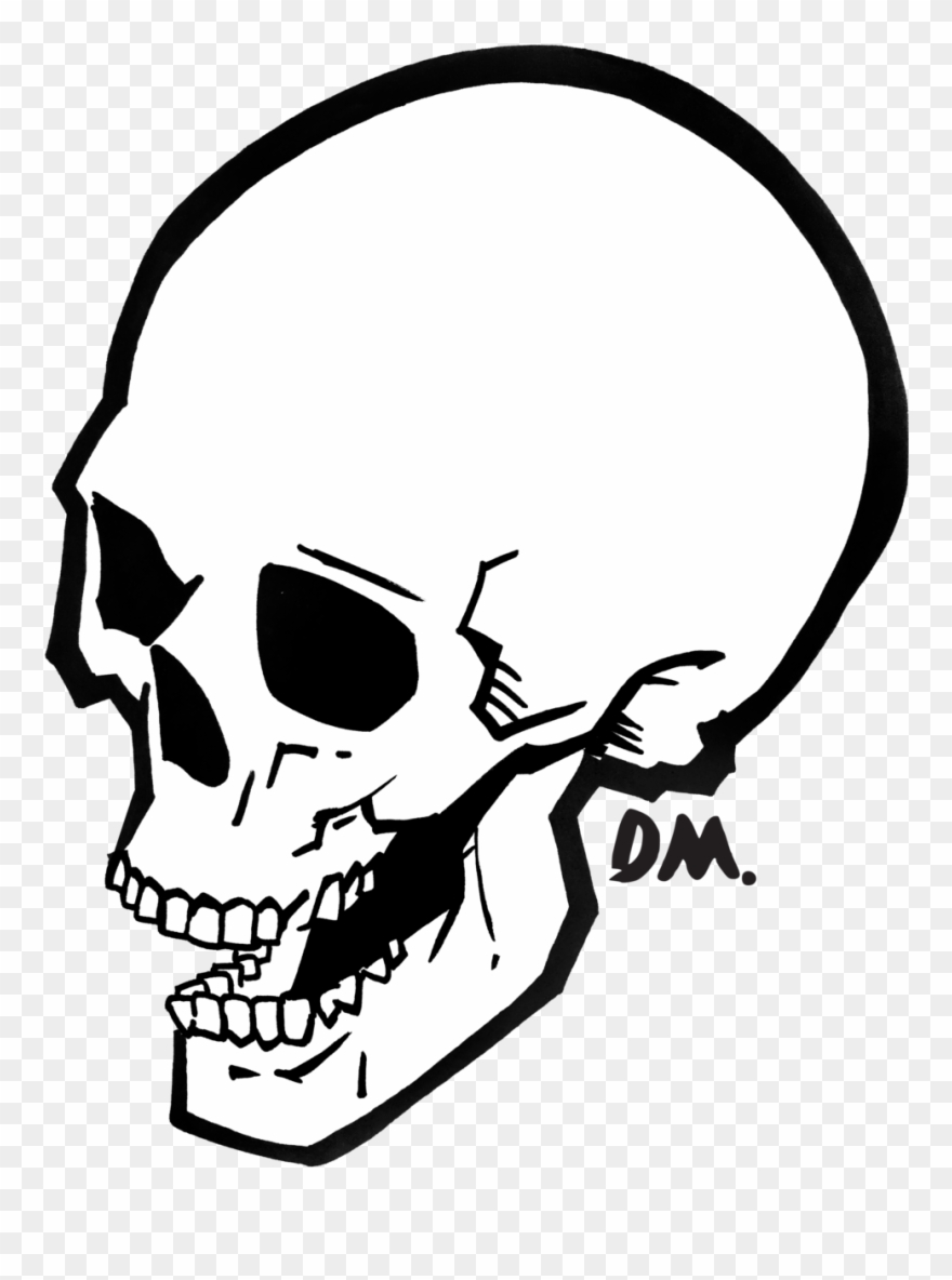 Dead Person Png - Skull Clipart