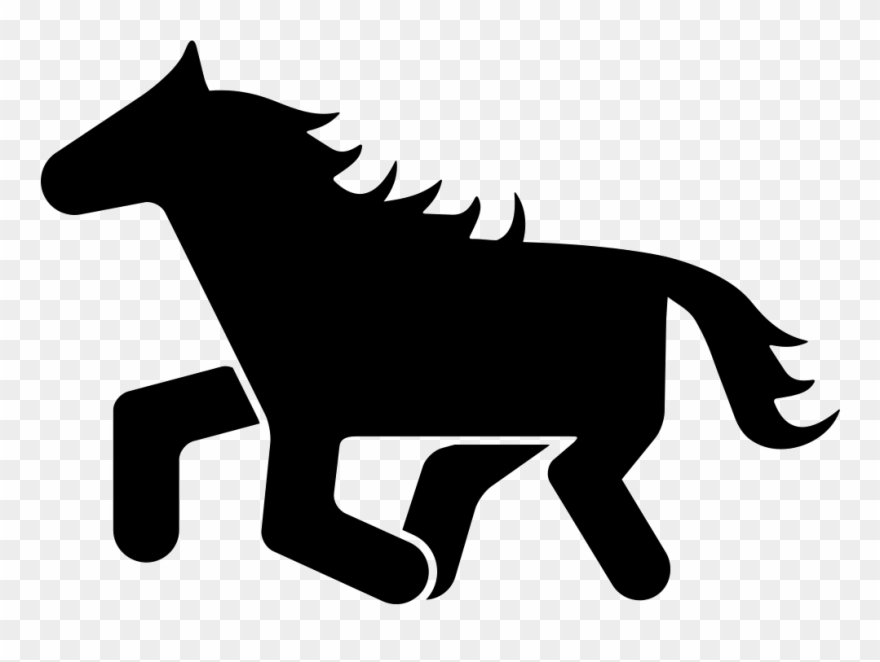 Png File - Horse Black And White Png Clipart